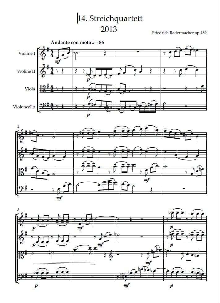 Partitur_StreichquartettNr14